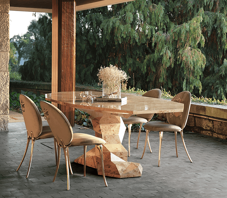 Обеденный стул Boca do Lobo Soleil Cream Chair - фото-6 | interior market