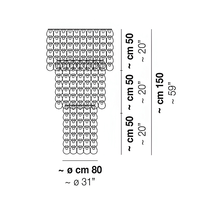 Потолочный светильник  Vistosi MINIGIOGALI - фото-3 | interior market