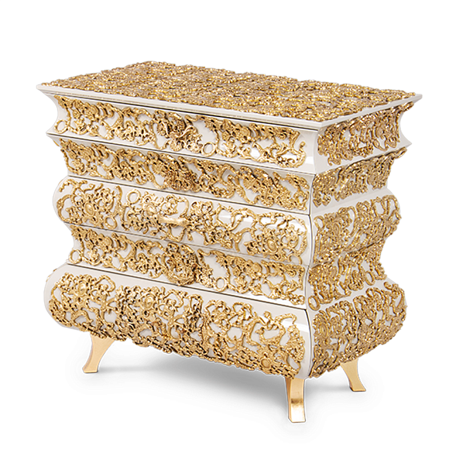 Прикроватная тумба Boca do Lobo Crochet Nightstand - фото-2 | interior market