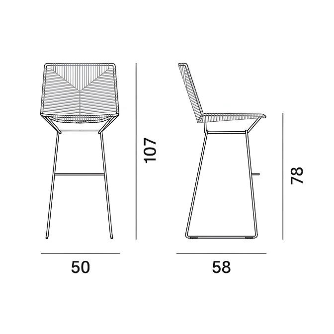Стул MDF Italia NEIL - фото-5 | interior market