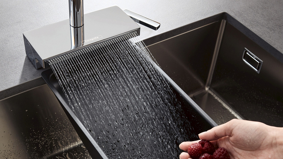 Смеситель для кухни HANSGROHE Aquno Select M81 - фото-3 | interior market
