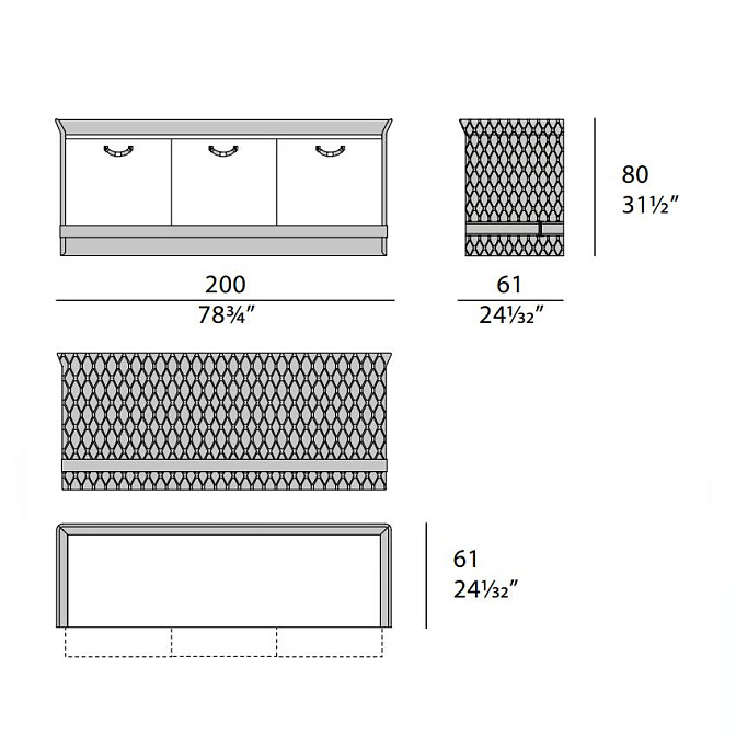 Буфет Turri Numero Tre - фото-3 | interior market