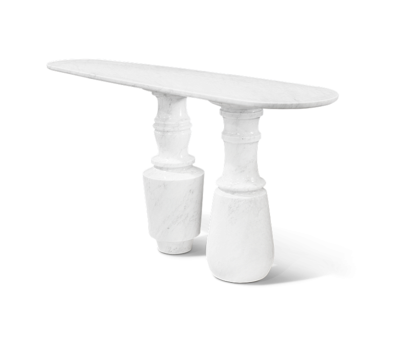 Консоль  Boca do Lobo Pietra Carrara Console - фото-4 | interior market