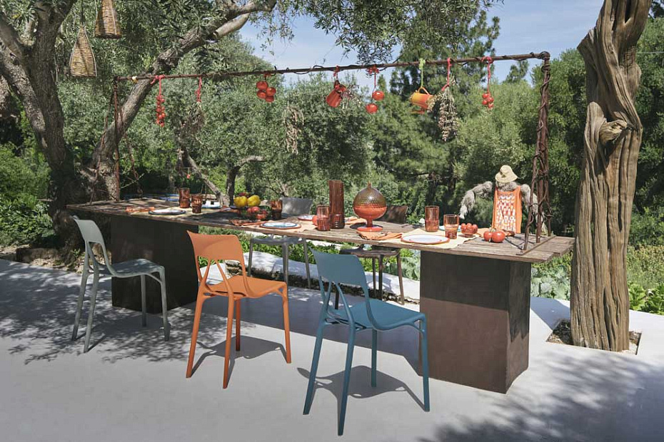 Стул для улицы Kartell A.i. - фото-3 | interior market