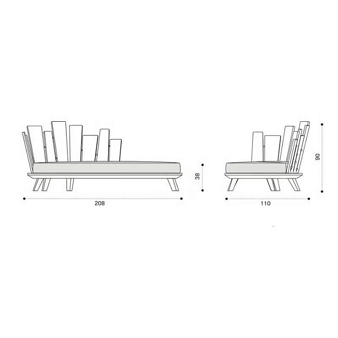 Кушетка для улицы Ethimo Rafael - фото-7 | interior market