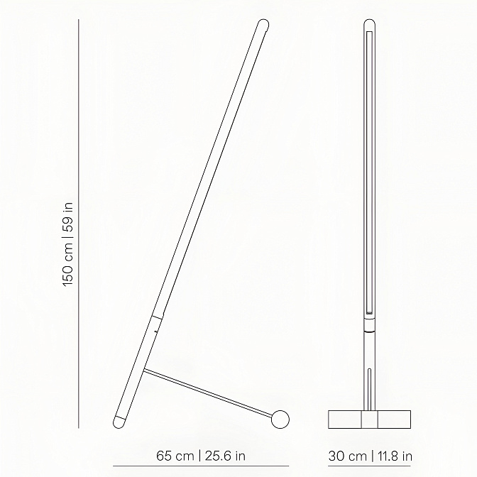 Торшер  NOMON Linea D - фото-6 | interior market