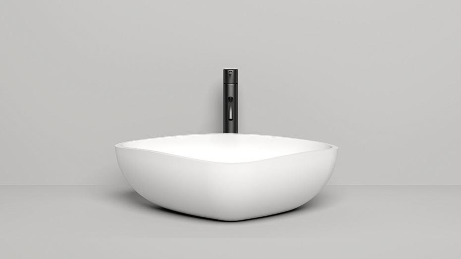 Раковина накладная матовая SALINI GLORIA 06 - фото-3 | interior market