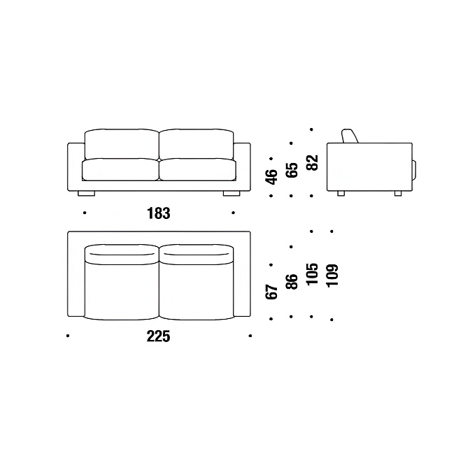 Диван Moroso Salon Nanà - фото-4 | interior market