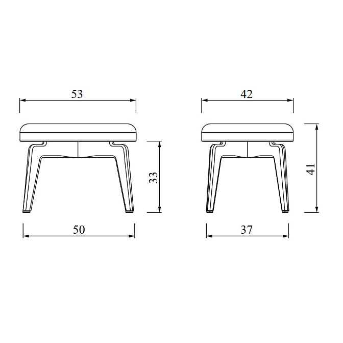 Табурет Classicon Munich Stool - фото-4 | interior market
