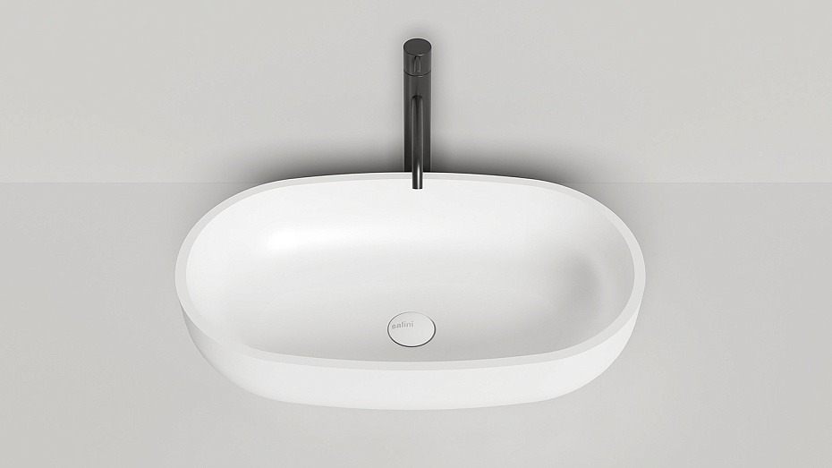 Раковина накладная матовая SALINI GLORIA 05 - фото-2 | interior market