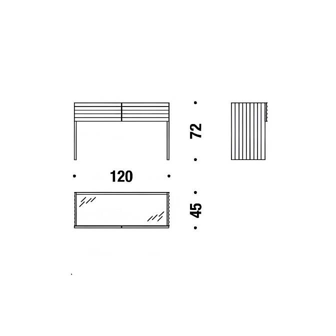 Консоль  Moroso Rows - фото-3 | interior market