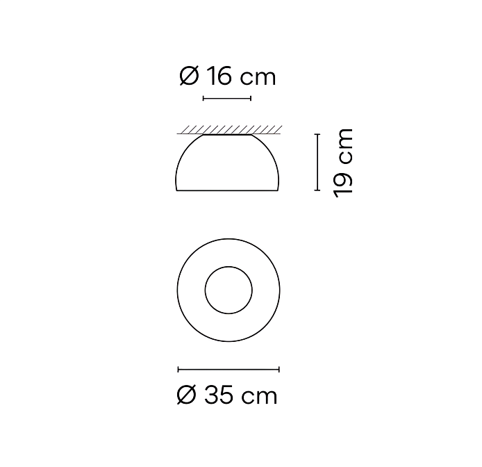Потолочный светильник  Vibia Duo - фото-4 | interior market