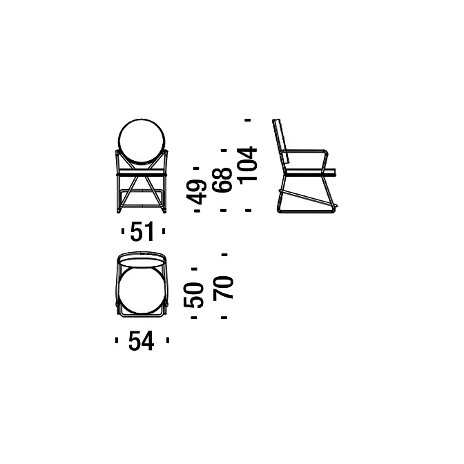 Стул Moroso Double Zero - фото-3 | interior market