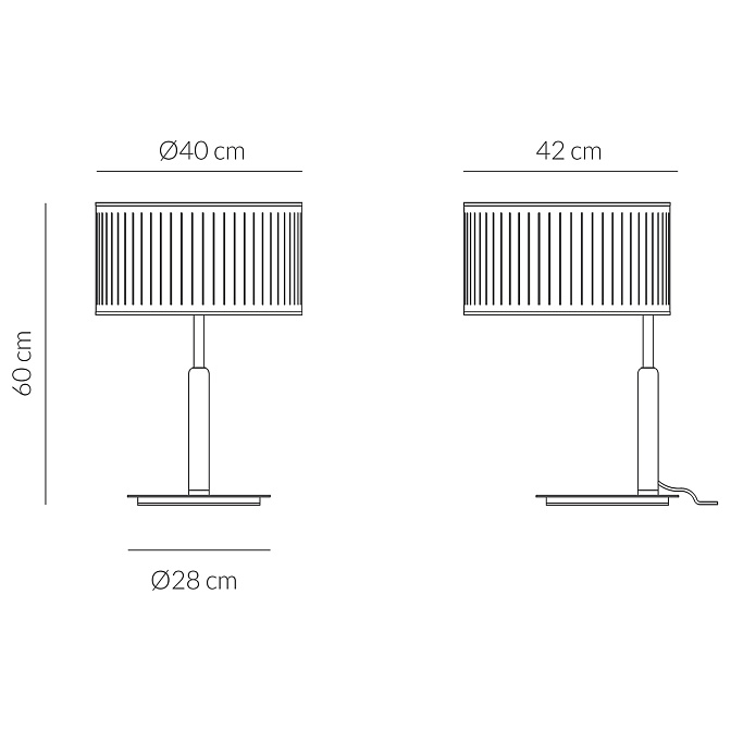 Настольная лампа NOMON Autumn - фото-6 | interior market