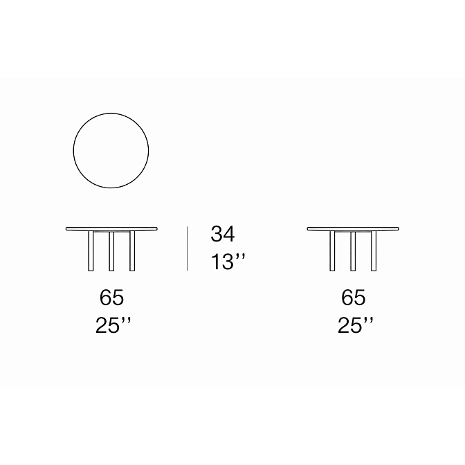 Журнальный столик Paola lenti Elio - фото-4 | interior market