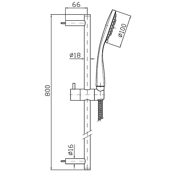 Душевая стойка Zucchetti Shower - фото-2 | interior market