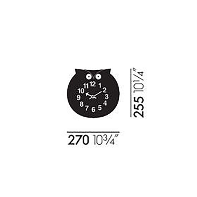 Часы Vitra Omar the Owl - фото-5 | interior market