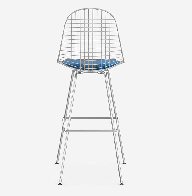 Барный стул Vitra Wire Stool High - фото-4 | interior market