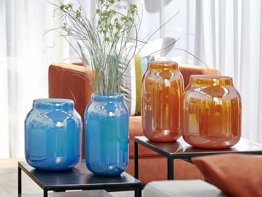 Ваза из цветного стекла LAMBERT Ferrata - фото-3 | interior market