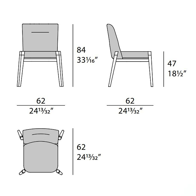Обеденный стул Turri ATELIER - фото-5 | interior market