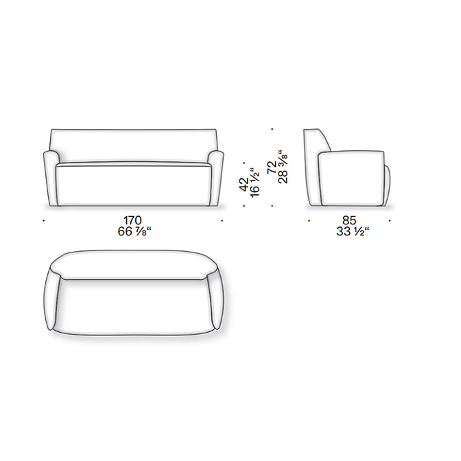 Диван De Padova  AMI LOVE - фото-5 | interior market