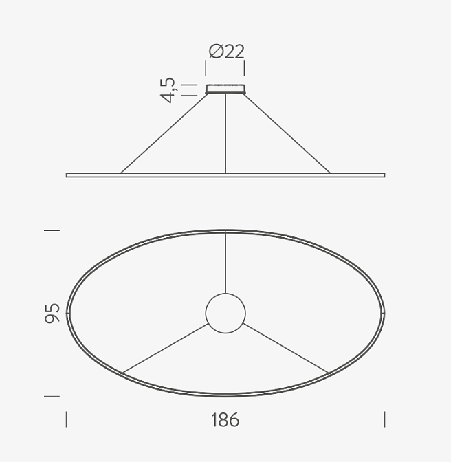 Потолочный светильник  Nemo ELLISSE MEGA - фото-4 | interior market