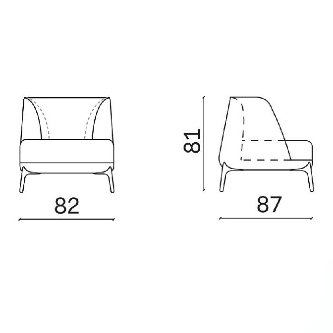 Кресло Novamobili Velvet - фото-8 | interior market