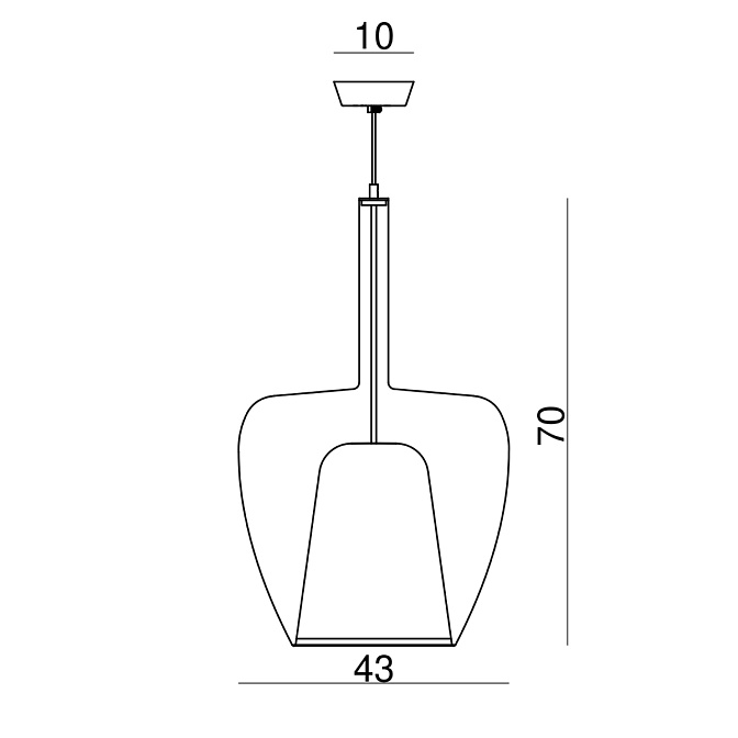 Потолочный светильник  CANGINI&TUCCI CLOS - фото-4 | interior market
