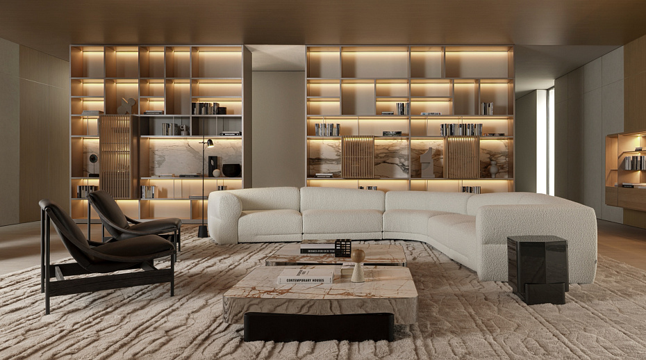 Журнальный столик Molteni Odile - фото-2 | interior market