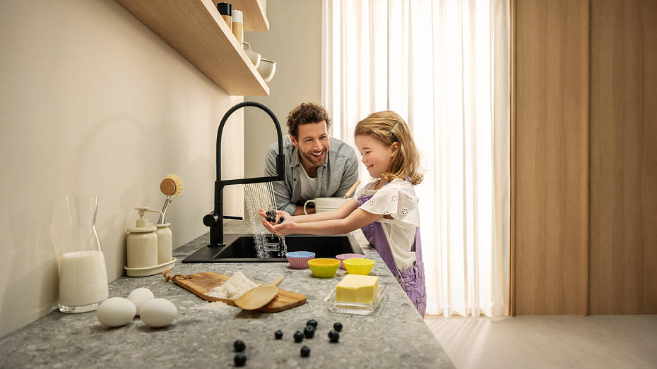Смеситель для кухни HANSGROHE TALIS SELECT M54 PowderSpray - фото-7 | interior market