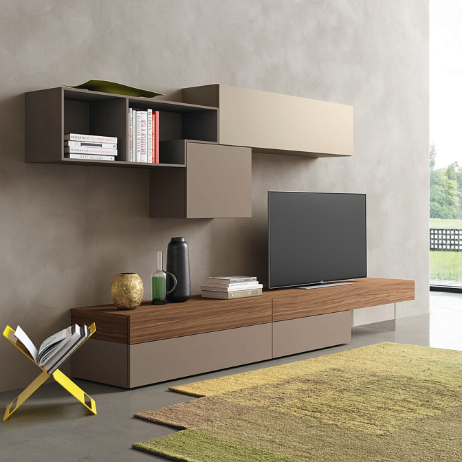 Стенка под ТВ Sangiacomo Lampo Tetris - фото-1 | interior market Стенка под ТВ Sangiacomo Lampo Tetris - фото-1 | interior market
