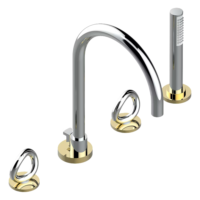 Смеситель для ванны THG Collection "O" - фото-1 | interior market