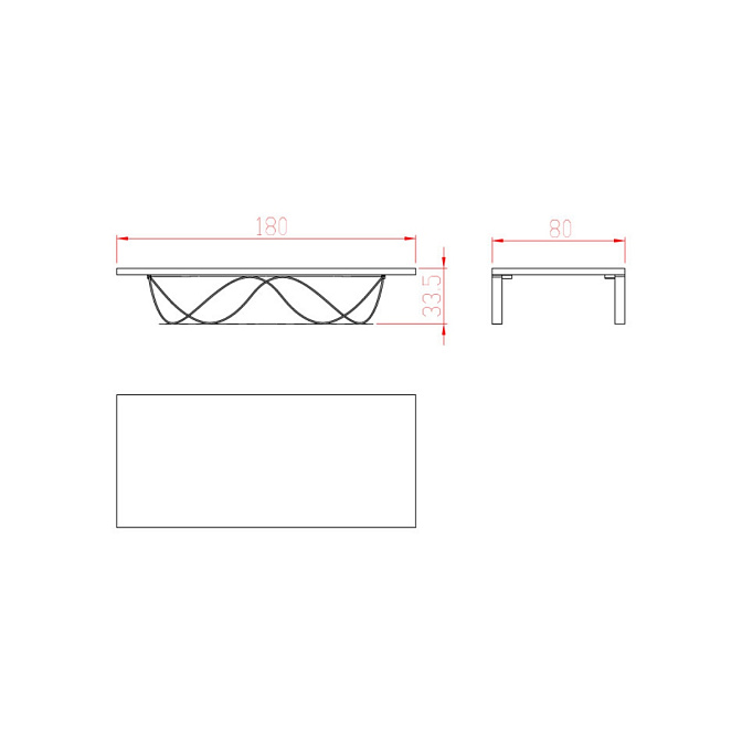 Кофейный столик JNL Dunes - фото-2 | interior market