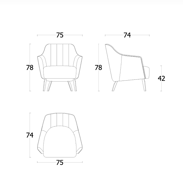 Кресло Malerba Sophie - фото-4 | interior market