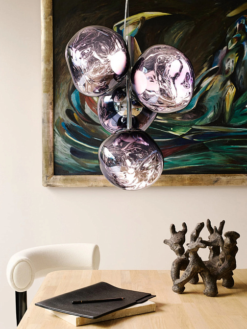 Потолочный светильник  Tom Dixon Melt Mini Chandelier - фото-2 | interior market