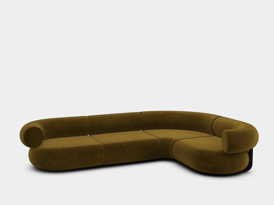 Модульный диван Tom Dixon Fat Right Corner Modular Sofa - фото-2 | interior market