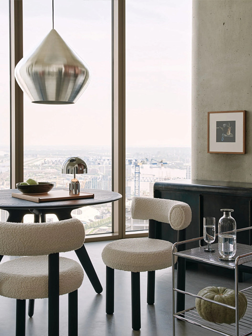 Обеденный стол Tom Dixon Slab 120cm Round Table - фото-4 | interior market