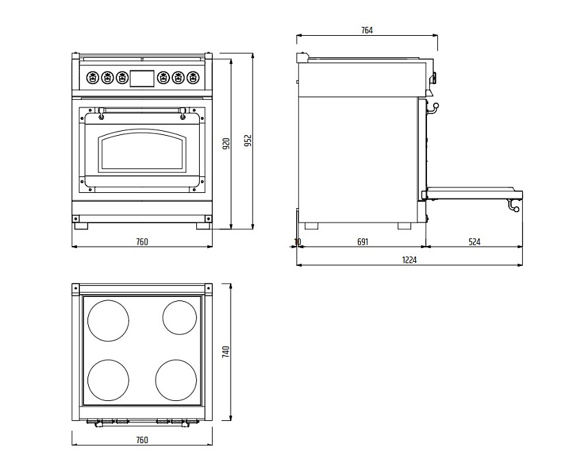 Варочная панель Gullo Fiorentina - фото-6 | interior market