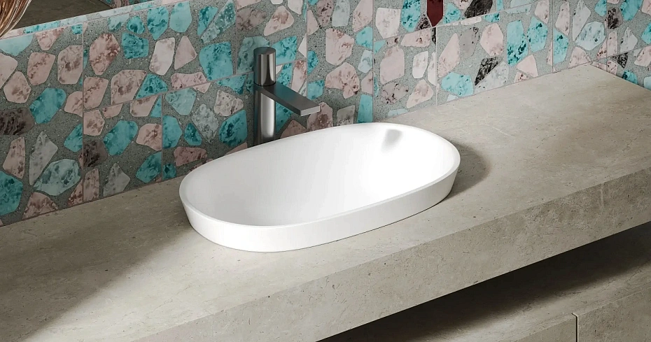 Раковина полувстраиваемая SALINI MAREA 01 - фото-7 | interior market