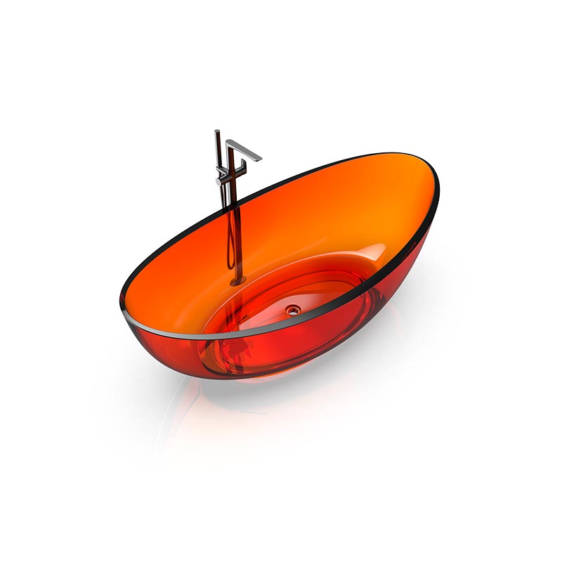 Knief 70001060 Oval Shape Ванна 180*93*56 см, цвет Citrin # 060 (Crystal Orange 0700-050-08) | interior market Knief 70001060 Oval Shape Ванна 180*93*56 см, цвет Citrin # 060 (Crystal Orange 0700-050-08) | interior market