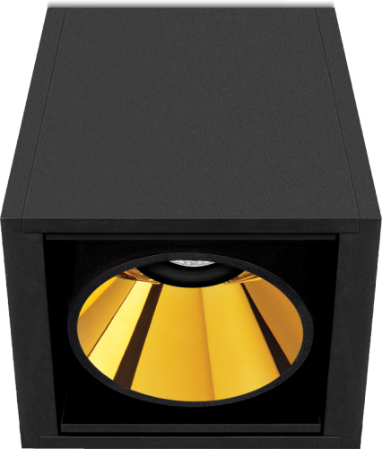 Потолочный светильник Arkos Light BLACK FOSTER SURF 1 FLOOD 3000K NTMG | interior market Потолочный светильник Arkos Light BLACK FOSTER SURF 1 FLOOD 3000K NTMG | interior market