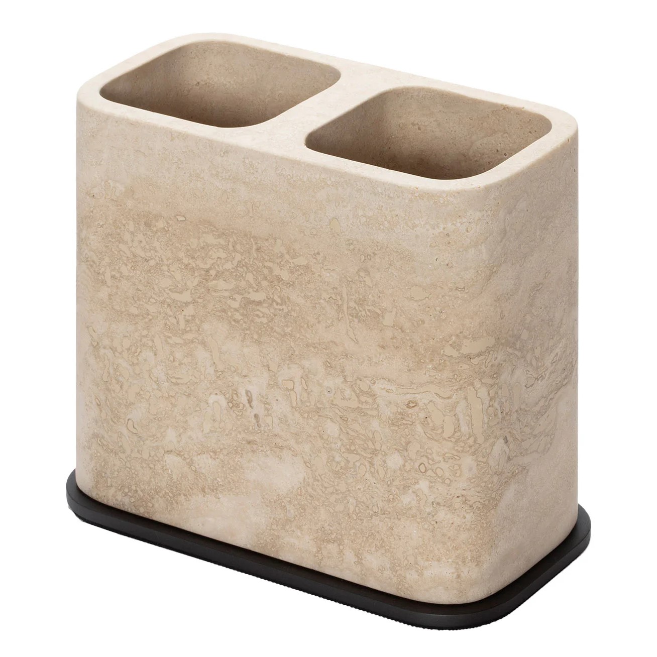 Стакан GioBagnara POLO MARBLE DOUBLE TOOTHBRUSH HOLDER | interior market Стакан GioBagnara POLO MARBLE DOUBLE TOOTHBRUSH HOLDER | interior market