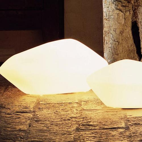 Настольная лампа Oluce Stone of Glass | interior market Настольная лампа Oluce Stone of Glass | interior market