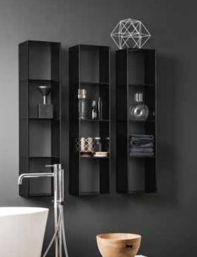 Стеллаж открытый 25*20,8*73,4h дымчатое стекло/grigio londra velvet - 905WJ | interior market Стеллаж открытый 25*20,8*73,4h дымчатое стекло/grigio londra velvet - 905WJ | interior market