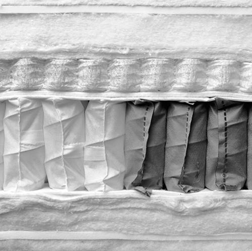 Матрас с двойным слоем изолированных пружин, 180*200*h26, cotton/wool (0010), жесткость - средняя | interior market Матрас с двойным слоем изолированных пружин, 180*200*h26, cotton/wool (0010), жесткость - средняя | interior market
