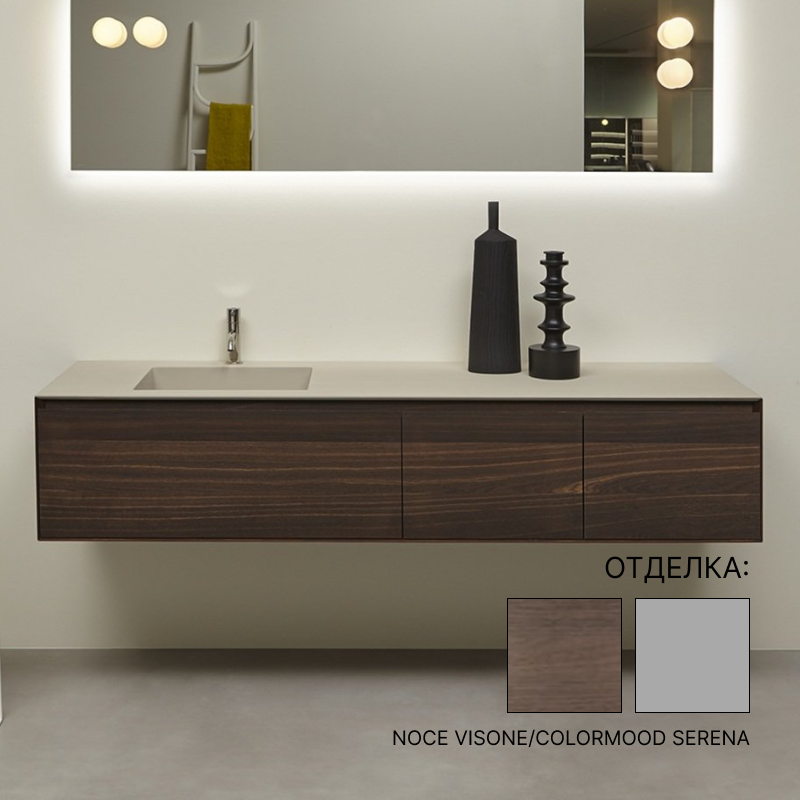 Комплект мебели с раковиной Antonio Lupi Panta Rei | interior market Комплект мебели с раковиной Antonio Lupi Panta Rei | interior market