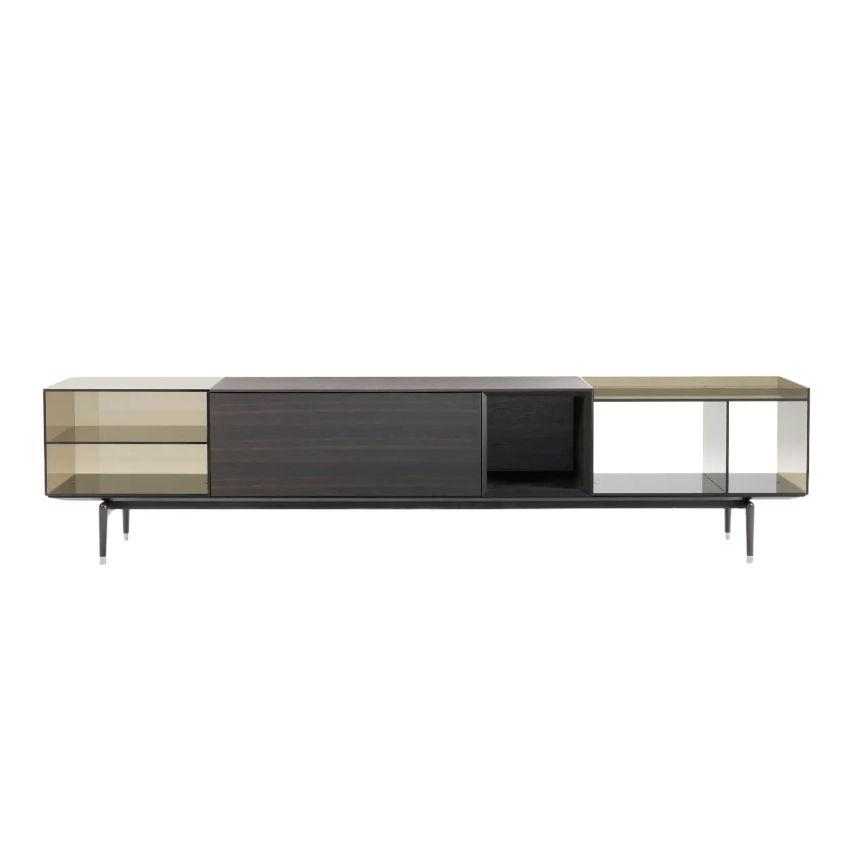 Офисная тумба - комод Flexform JEREMY дерево-HEAT-TREATED OAK, ножки-металл BURNISHED | interior market Офисная тумба - комод Flexform JEREMY дерево-HEAT-TREATED OAK, ножки-металл BURNISHED | interior market