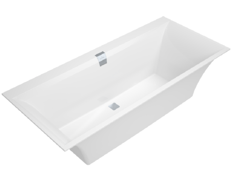 Ванна, Villeroy&Boch, Squaro Edge 12 Duo, шгв 1700*750*450, цвет-белый | interior market Ванна, Villeroy&Boch, Squaro Edge 12 Duo, шгв 1700*750*450, цвет-белый | interior market