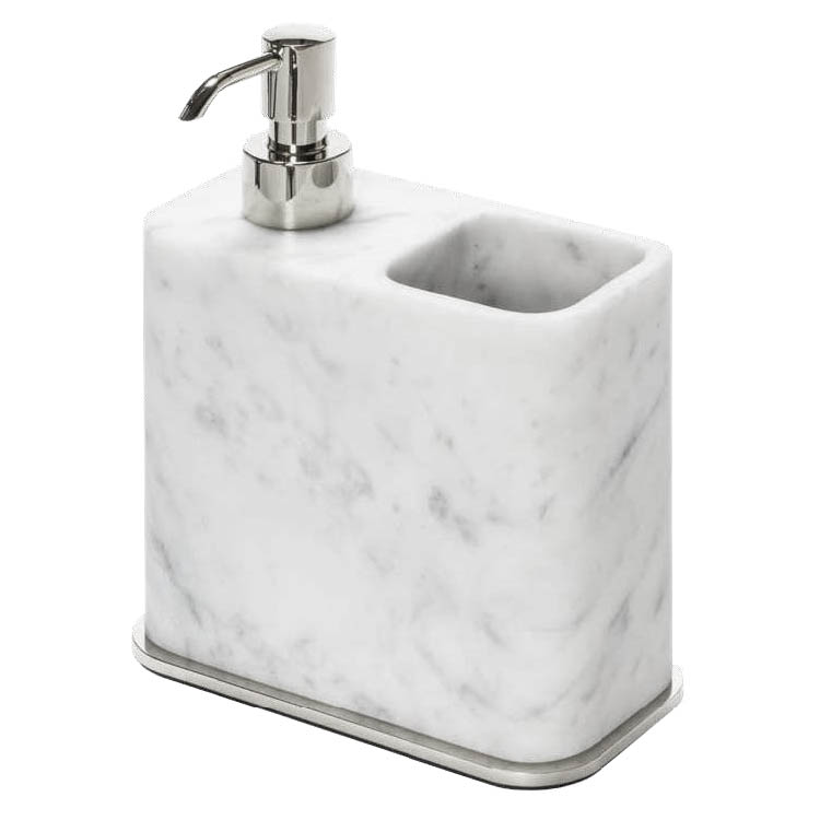 Дозатор GioBagnara POLO MARBLE SOAP DISPENSER AND TOOTHBRUSH HOLDER | interior market Дозатор GioBagnara POLO MARBLE SOAP DISPENSER AND TOOTHBRUSH HOLDER | interior market