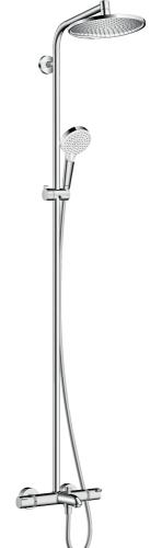 Душевая стойка HANSGROHE Crometta S Showerpipe 240 1jet | interior market Душевая стойка HANSGROHE Crometta S Showerpipe 240 1jet | interior market